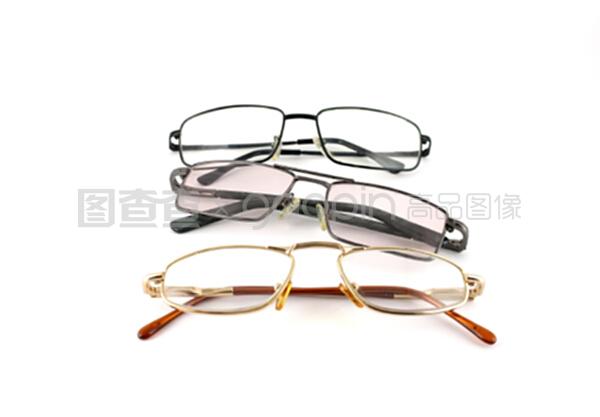 三副光学眼镜,白色以上